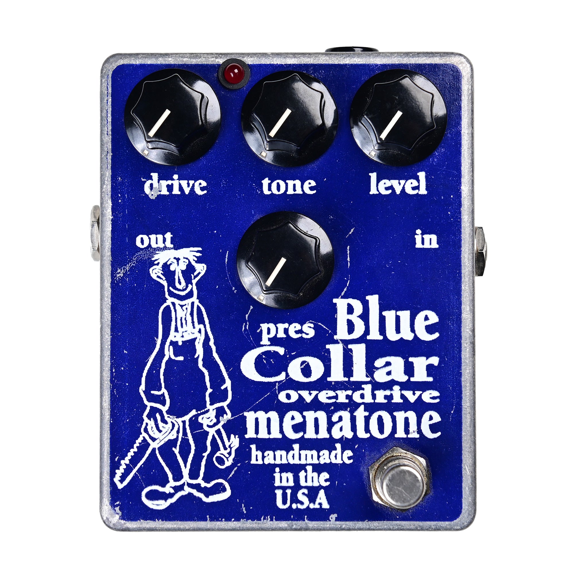 値下げ依頼品。初期ロットMENATONE BlueCollar Menatone Custom Shop Blue Collar PTP｜ミュージックランドKEY