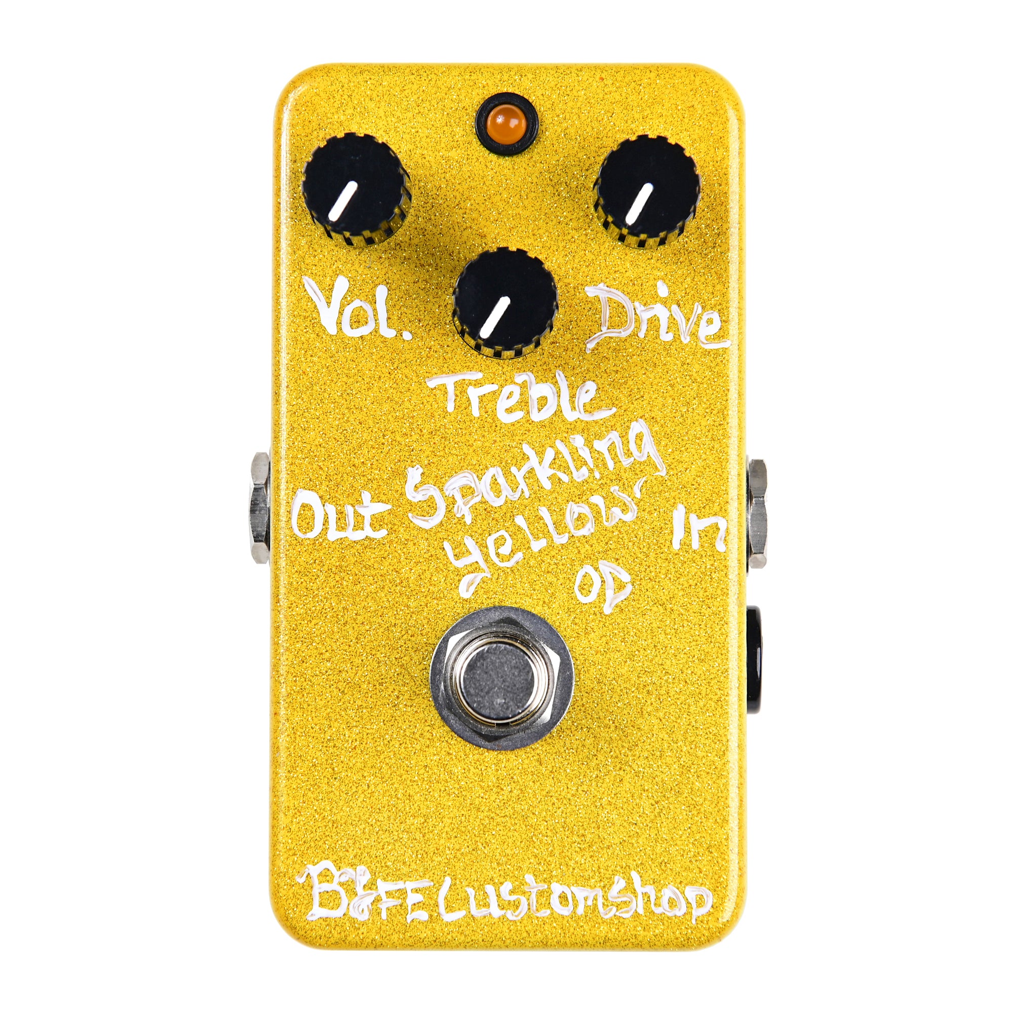 ギター Bearfoot Sparkling yellow od 3 Bearfoot Fx Sparkling Yellow OD 3 - YouTube